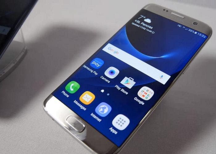 Samsung Galaxy S7 Edge frontal