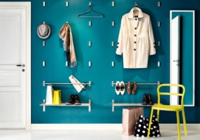 percheros de pared