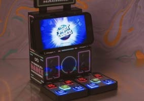 máquina de arcade para baile de dedos