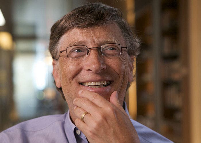 Primer plano de Bill Gates