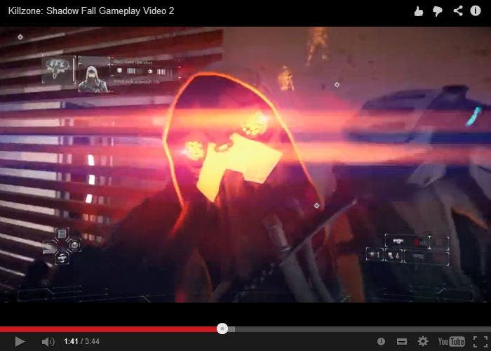Captura de Killzone: Shadow Fall en YouTube