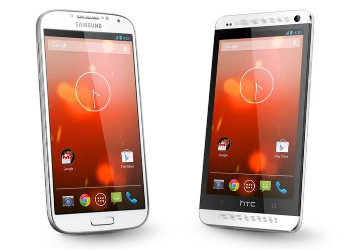 HTC One y Samsung Galaxy S4